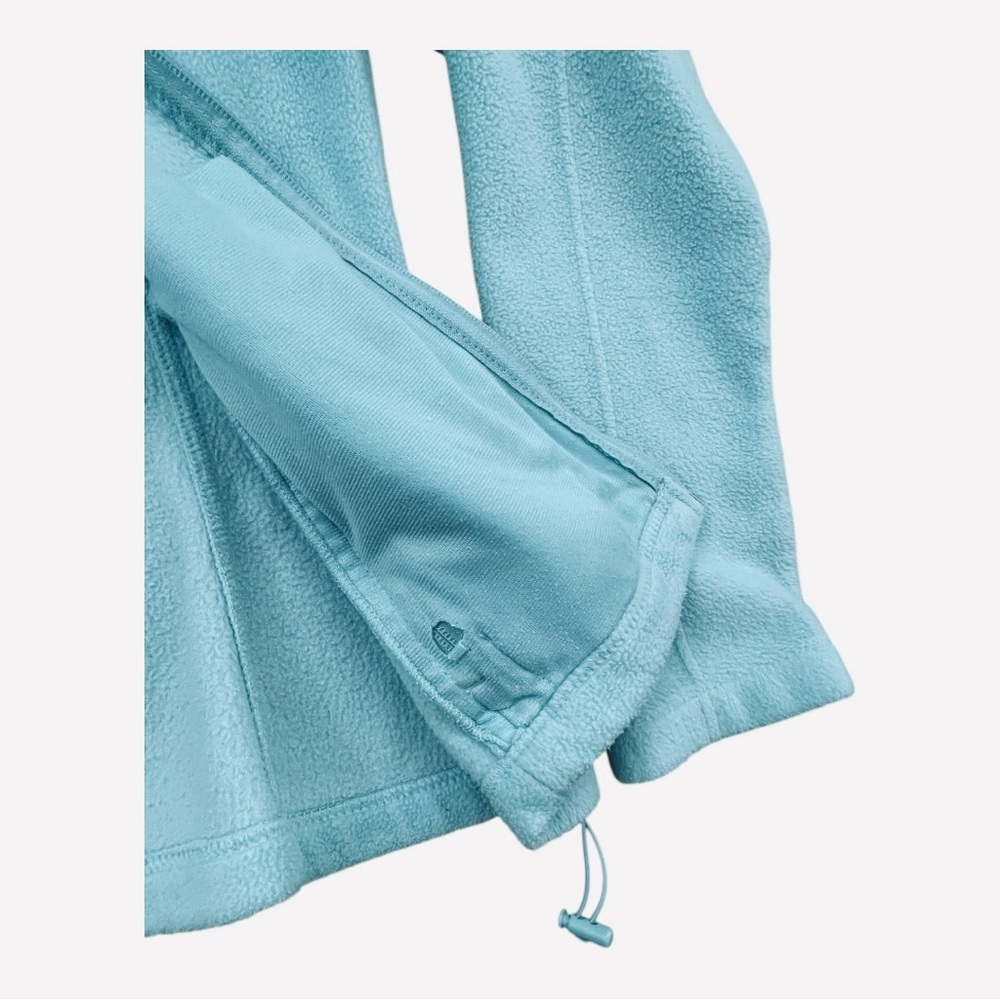 Columbia Light Blue Full Zip Fleece Jacket Women’s Size: Large - Picture 5 of 10